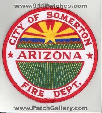 Somerton Fire Department (Arizona)
Thanks to firevette for this scan.
Keywords: dept city of