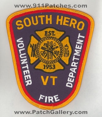 South Hero Volunteer Fire Department (Vermont)
Thanks to firevette for this scan.
