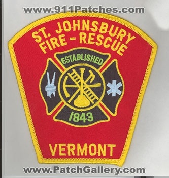 Saint Johnsbury Fire Rescue (Vermont)
Thanks to firevette for this scan.
Keywords: st