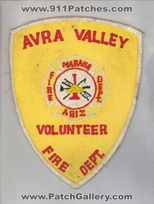 Avra Valley Volunteer Fire Department (Arizona)
Thanks to firevette for this scan.
Keywords: dept marana dept