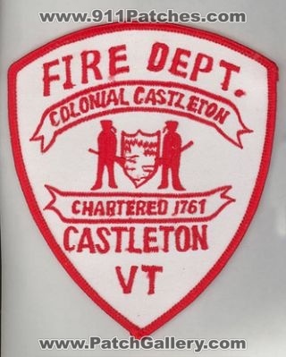 Castleton Fire Department (Vermont)
Thanks to firevette for this scan.
Keywords: dept