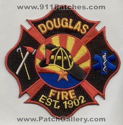 Douglas Fire Department (Arizona)
Thanks to firevette for this scan.
Keywords: dept.