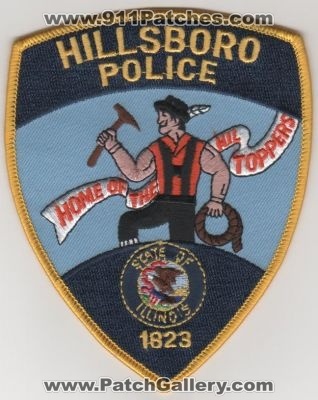 Hillsboro Police (Illinois)
Thanks to tcpdsgt for this scan.
