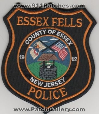 Essex Fells Police (New Jersey)
Thanks to tcpdsgt for this scan.
Keywords: county of
