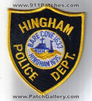 Hingham Police Department (Massachusetts)
Thanks to Cgatto01 for this scan.
Keywords: dept.