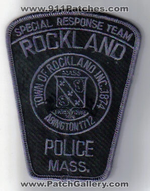 Rockland Police Special Response Team (Massachusetts)
Thanks to Cgatto01 for this scan.
Keywords: town of mass.