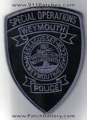 Weymouth Police Special Operations (Massachusetts)
Thanks to Cgatto01 for this scan.
