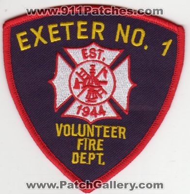 Exeter Volunteer Fire Department Number 1 (Rhode Island)
Thanks to captsnug1 for this scan.
Keywords: dept. no. #1