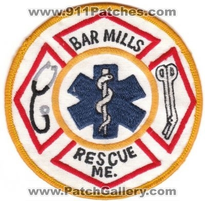 Bar Mills Rescue (Maine)
Thanks to rbrown962 for this scan.
Keywords: ems me.