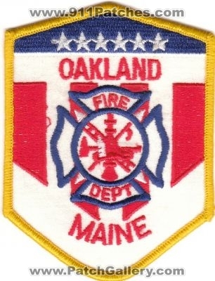 Oakland Fire Department (Maine)
Thanks to rbrown962 for this scan.
Keywords: dept.