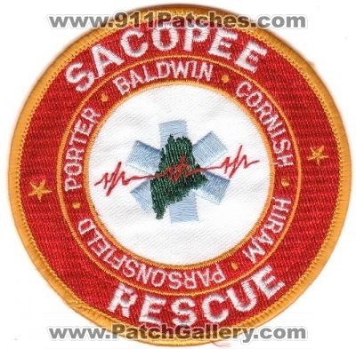 Sacopee Rescue (Maine)
Thanks to rbrown962 for this scan.
Keywords: ems porter baldwin cornish hiram parsonsfield