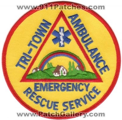 Tri-Town Ambulance Emergency Rescue Service (Maine)
Thanks to rbrown962 for this scan.
Keywords: ems
