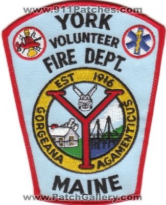 York Volunteer Fire Department (Maine)
Thanks to rbrown962 for this scan.
Keywords: dept.