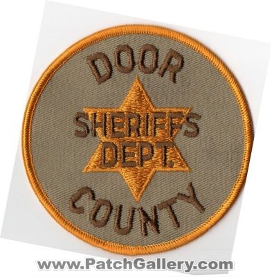Door County Sheriff's Department (Wisconsin)
Thanks to vonhaden for this scan.
Keywords: sheriffs dept.