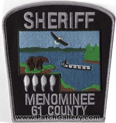Menominee County Sheriff's Department (Wisconsin)
Thanks to vonhaden for this scan.
Keywords: sheriffs dept. 61