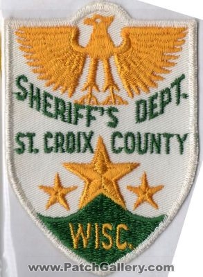 Saint Croix County Sheriff's Department (Wisconsin)
Thanks to vonhaden for this scan.
Keywords: st. sheriffs dept. office wisc.