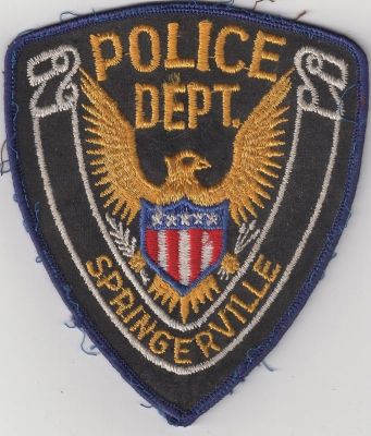 Springerville Police Department (Arizona)
Thanks to dowelljr1167 for this scan.
Keywords: dept.