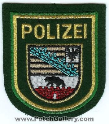 Sachsen-Anhalt State Police (Germany)
Thanks to lnielsen63 for this scan.
Keywords: polizei