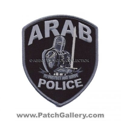Arab Police Department (Alabama)
Thanks to jeremyabbott for this scan.
Keywords: dept. to protect and serve