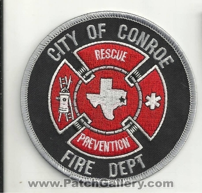 CONROE FIRE DEPARTMENT
Thanks to Ronnie5411 for this scan.
