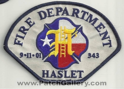 HASLET FIRE DEPARTMENT
Thanks to Ronnie5411 for this scan.

