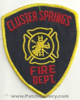 Cluster Springs Fire Department
Thanks to Ronnie5411 for this scan.
