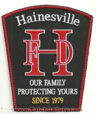 HAINESVILLE FIRE DEPARTMENT
Thanks to Ronnie5411 for this scan.
