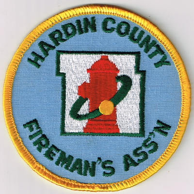 Hardin County Firemens Association Patch (Iowa)
Thanks to Ronnie5411 for this scan.

