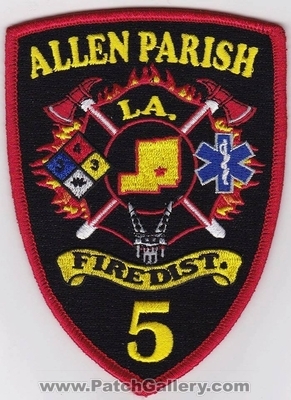 Allen Parish Fire District #5
Thanks to Ronnie5411
