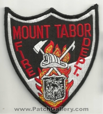 MOUNT TABOR FIRE DEPARTMENT
Thanks to Ronnie5411
