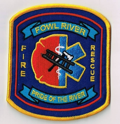 Fowl River Fire Rescue Department Patch (Arkansas)
Thanks to Ronnie5411 for this scan.
Keywords: dept. pride of the