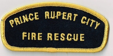 Prince Rupert City Fire Rescue Department Patch (Canada)
Thanks to Ronnie5411 for this scan.
Keywords: dept.