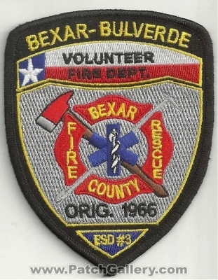 Bexar-Bulverde Fire Department
Thanks to Ronnie5411
