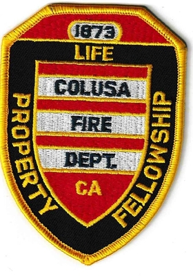 Colusa Fire Department
Thanks to Ronnie5411 for this scan.

