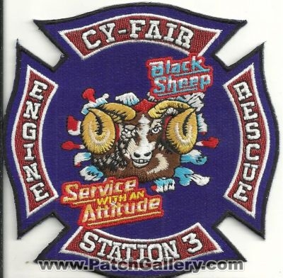 Cy-Fair Fire Department Station 3 (Texas)
Thanks to Ronnie5411 for this scan.
Keywords: dept. engine rescue company cyfair cypress fairbanks