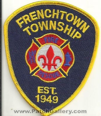 Frenchtown Township Fire Rescue Department Patch (Michigan)
Thanks to Ronnie5411 for this scan.
Keywords: twp. dept.