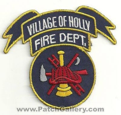 Holly Fire Department Patch (Michigan)
Thanks to Ronnie5411 for this scan.
Keywords: village of dept.