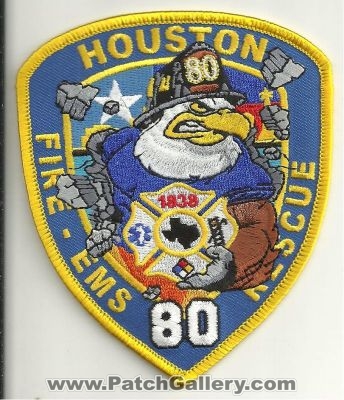 Houston Fire Department Station 80 (Texas)
Thanks to Ronnie5411 for this scan.
Keywords: dept. hfd company ems rescue