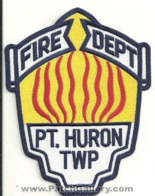 Port Huron Township Fire Department Patch (Michigan)
Thanks to Ronnie5411 for this scan.
Keywords: twp. dept.