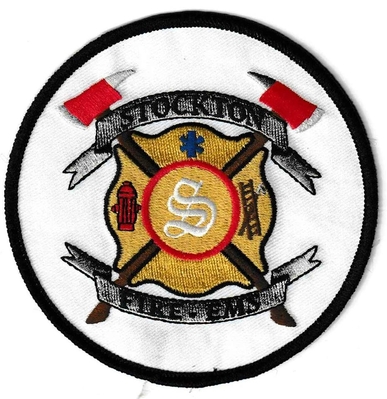 Stockton Fire EMS Department Patch (Wisconsin)
Thanks to Ronnie5411 for this scan.
