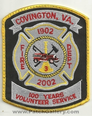 Covington Fire Department
Thanks to Ronnie5411 for this scan.
