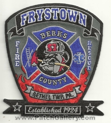 Frystown Fire Department
Thanks to Ronnie5411
