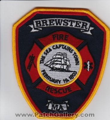 Brewster Fire Rescue Department Patch (Massachusetts)
Thanks to BobCalvin12 for this scan.
Keywords: dept.