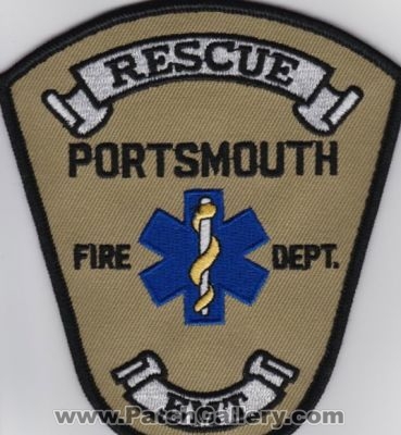 Portsmouth Fire Department Rescue EMT Patch (Rhode Island)
Thanks to BobCalvin12 for this scan.
Keywords: dept.