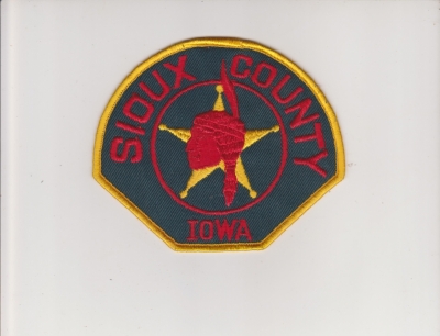 Sioux County Sheriff (Iowa)
Thanks to jvbfromga
