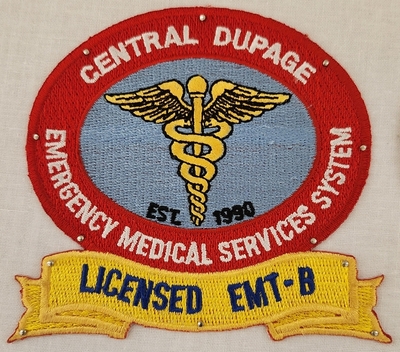 Central DuPage Emergency Medical Services System Licensed EMT-Basic (Illinois)
Thanks to Chulsey
Keywords: Central DuPage Emergency Medical Services System Licensed EMT-Basic (Illinois)