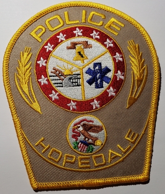 Hopedale Police Department (Illinois)
Thanks to Chulsey
Keywords: Hopedale Police Department (Illinois)