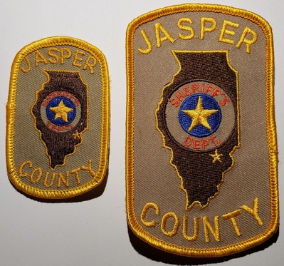 Jasper County Sheriff w/ Matching Hat Patch (Illinois)
Thanks to Chulsey
Keywords: Jasper County Sheriff w/ Matching Hat Patch (Illinois)
