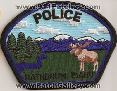 Rathdrum Police (Idaho)
Thanks to Police-Patches-Collector.com for this scan.
