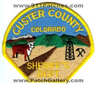 custer patchgallery sheriff sheriffs emblems depts 911patches